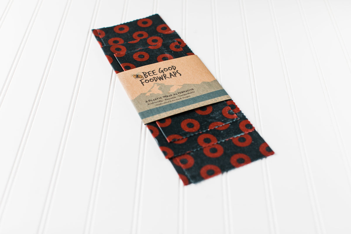 Fishman Donut Beeswax Wrap Collection