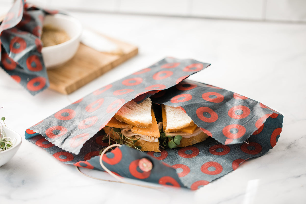Fishman Donut Beeswax Wrap Collection
