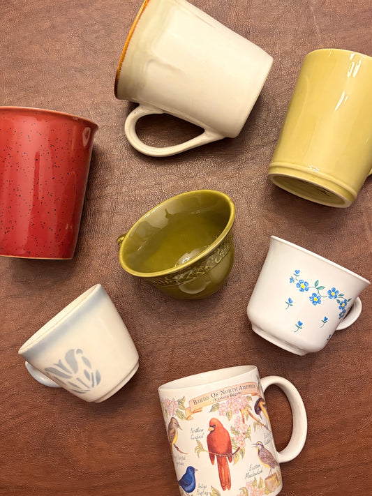 Vintage Mug Collection