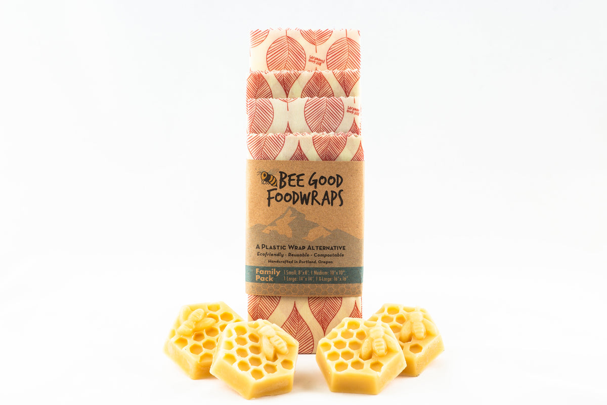 Scarlet Leaves Beeswax Wrap Collection